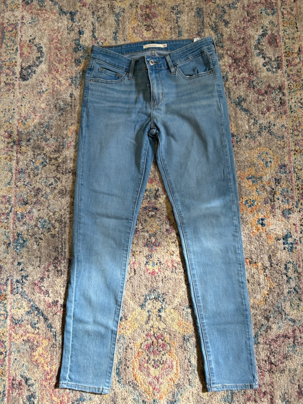 Levi's Women's Light Blue Skinny Jeans